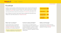 Desktop Screenshot of kuvakirja.fi